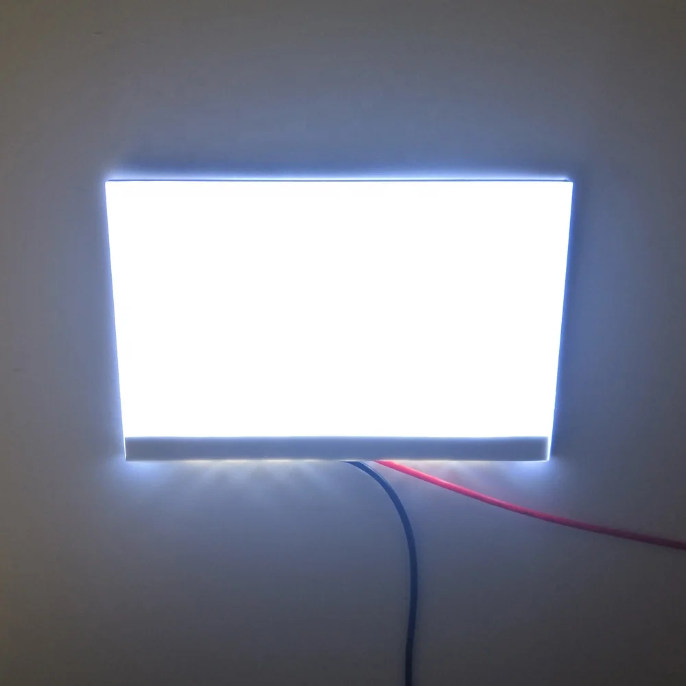  Супер тонкая белая светодиодная подсветка edge lit для номерного знака