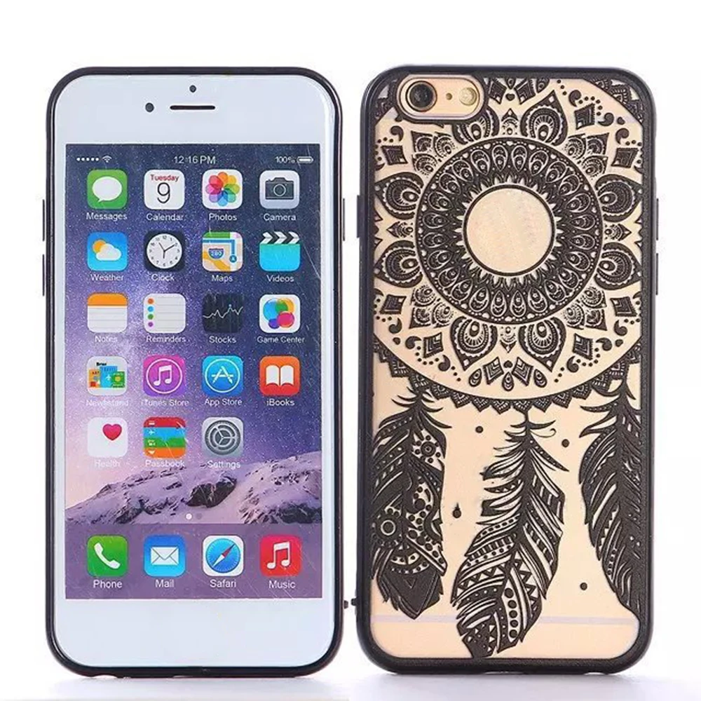 Креативный дизайн ветер Белл прозрачный ТПУ сотовый телефон чехол для iPhone 8