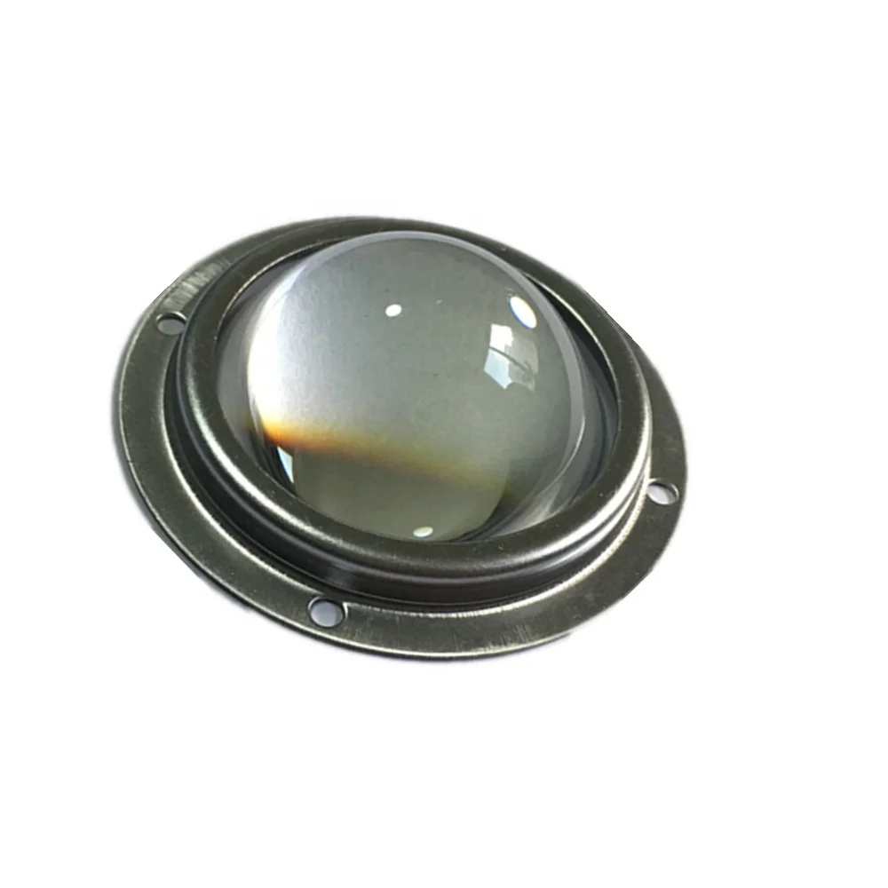 66MM 67MM glass cob optical lens in 60 / 90 / 120 degree with reflector