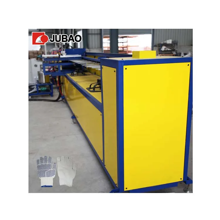 Машина для производства резиновых перчаток в горошек из ПВХ