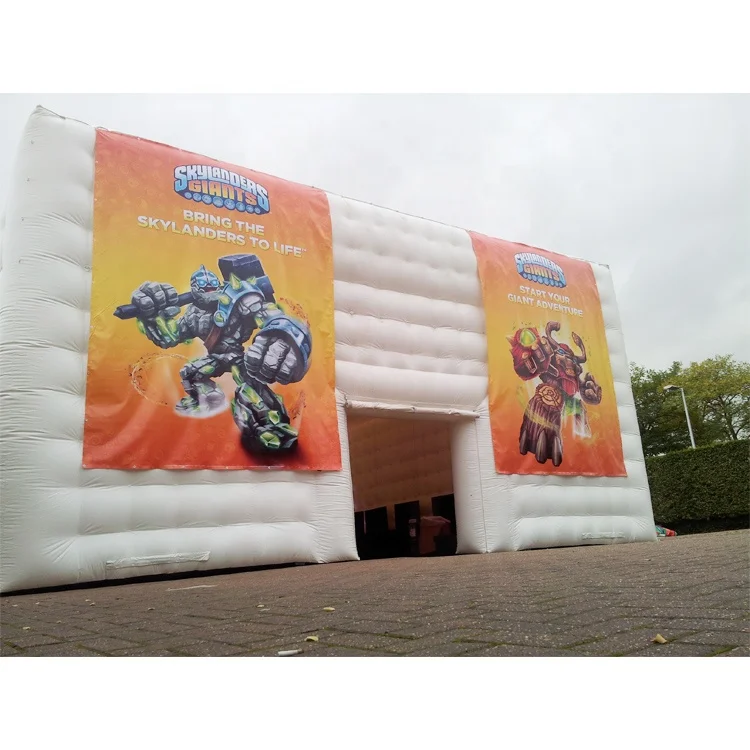 Outdoor Inflatable Party Tent , White House Inflatable Tent , Giant Inflatable Event Cube Tent for party