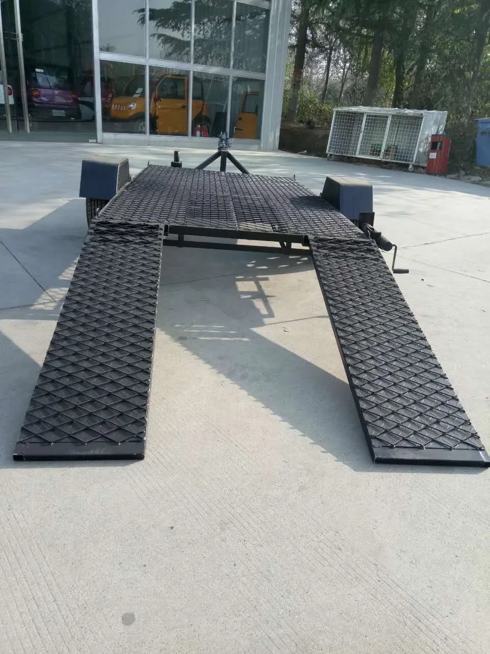 flatbed semi trailer