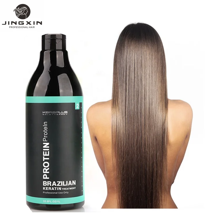 jingxin 6 months professional italian  protein hair keratin treatment  pro tech keratin hair treatment brazilian straightening