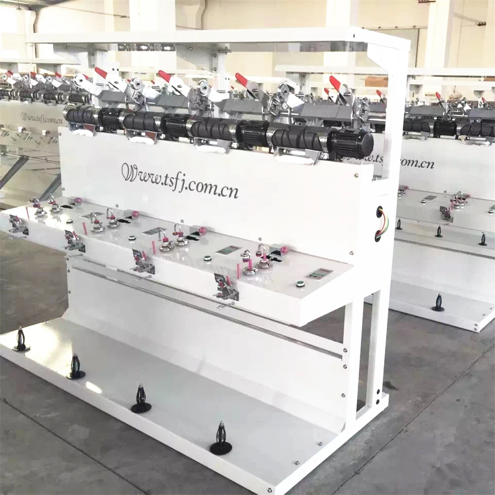 
high speed winding yarn on big bobbin winder 