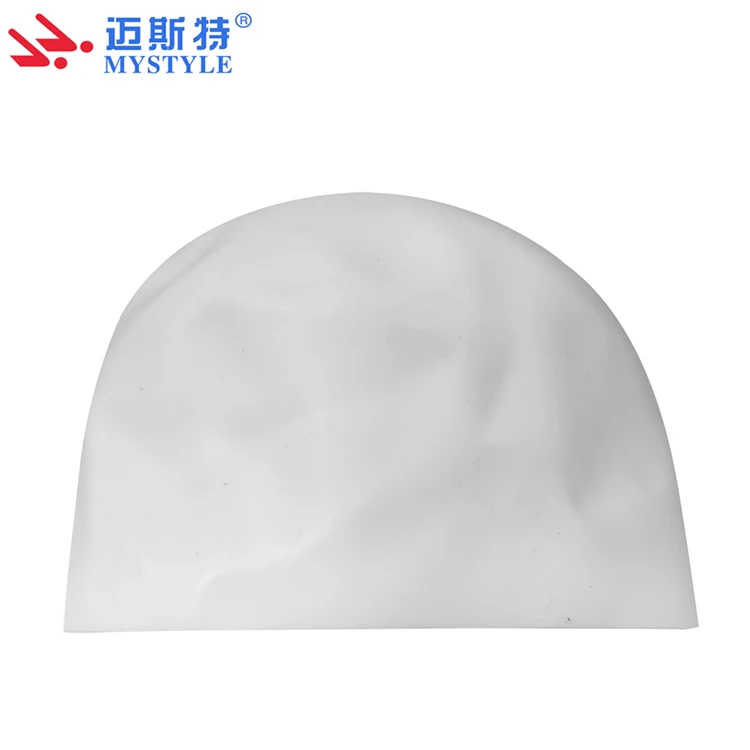 professional 3D swim cap round swim caps dome swim caps for racing