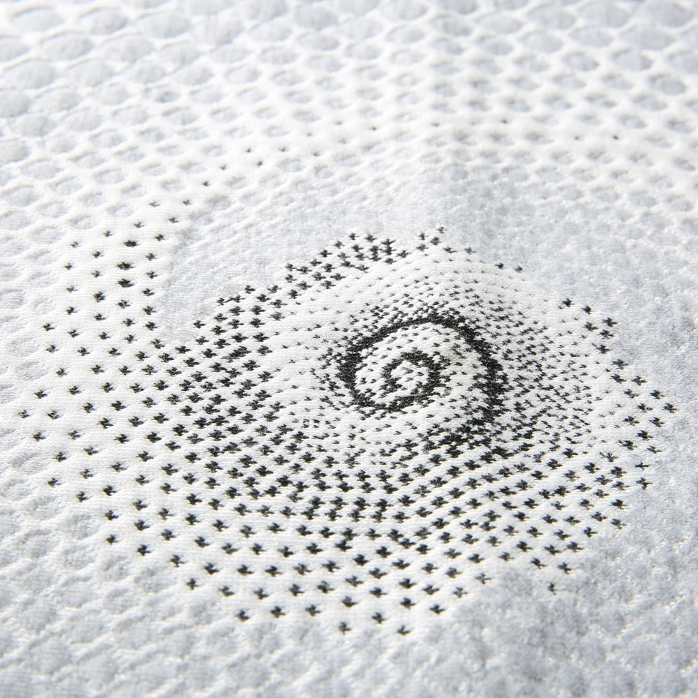 Stretch Knitted Mattress Spun Poly Fabric