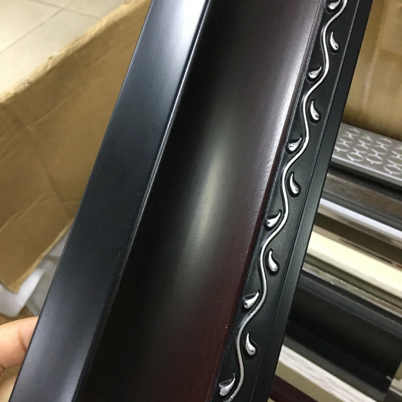 Hualun Guanse Antique Classic 2.9m Standard Length PS Picture Mirror Frame Moulding