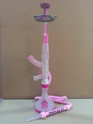 Handmade Diamond AK47 hookah shisha by Original design Gangasta hookah shooter gun hookah