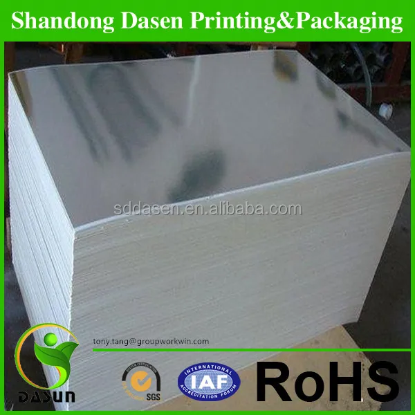 Этикеточная бумага с алюминиевым покрытием shandong dasen