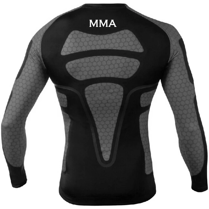 Custom Rashguard for Men Fight Club Boxing Bodybuilding Rash guard Printing Your Logo Quick Dry Fit Yoga Shirt Running Top