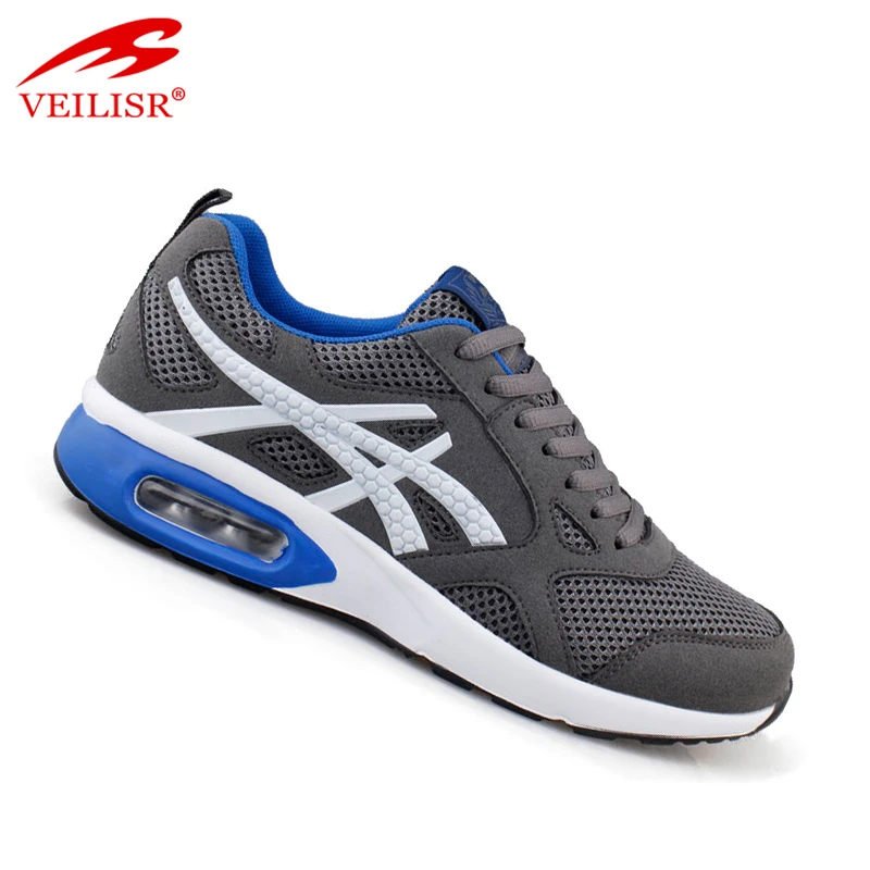 Zapatillas China factory Wholesale Low Price High Quality custom faux suede fashion sneakers air sole men sport shoes