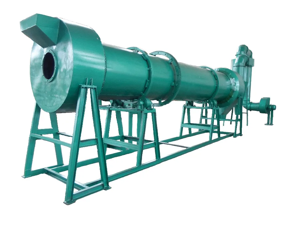 Rotary Drum Dryer Machine For Bio Fertilizer Production Line