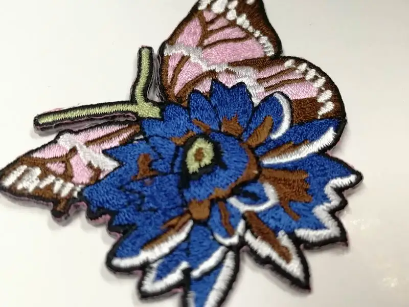 Designer Vintage Embroidered Logos Patch Flowers And Iron On,Embroidery Applique Flower