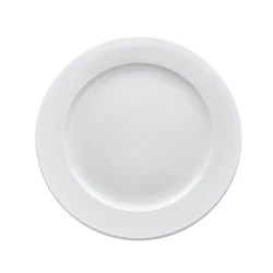 Wholesale Hotel Use Dishwash Safe High Quality Ceramic White Dinner Plate, Loza China@