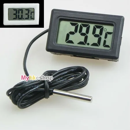 Mini LCD Digital Thermometer Refrigerator Freezer Fridge Thermometer