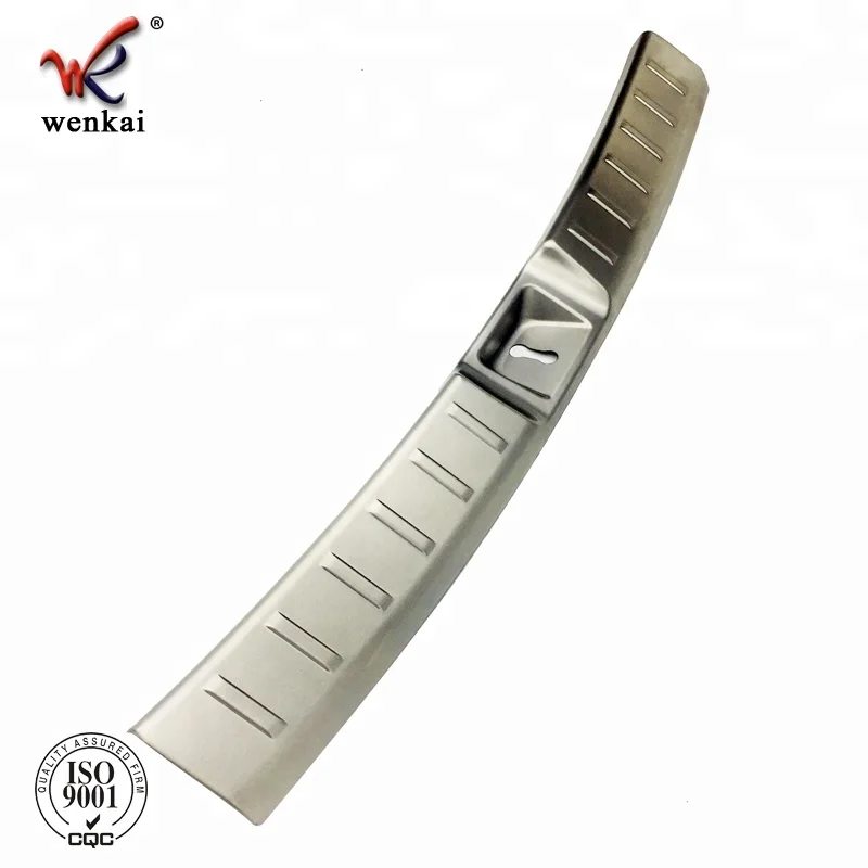 Car Body Kits STAINLESS STEEL INNER REAR BUMPER FOOT PLATE For Mitsubishi Eclipse Cross 2018 Car Exterior Accessories