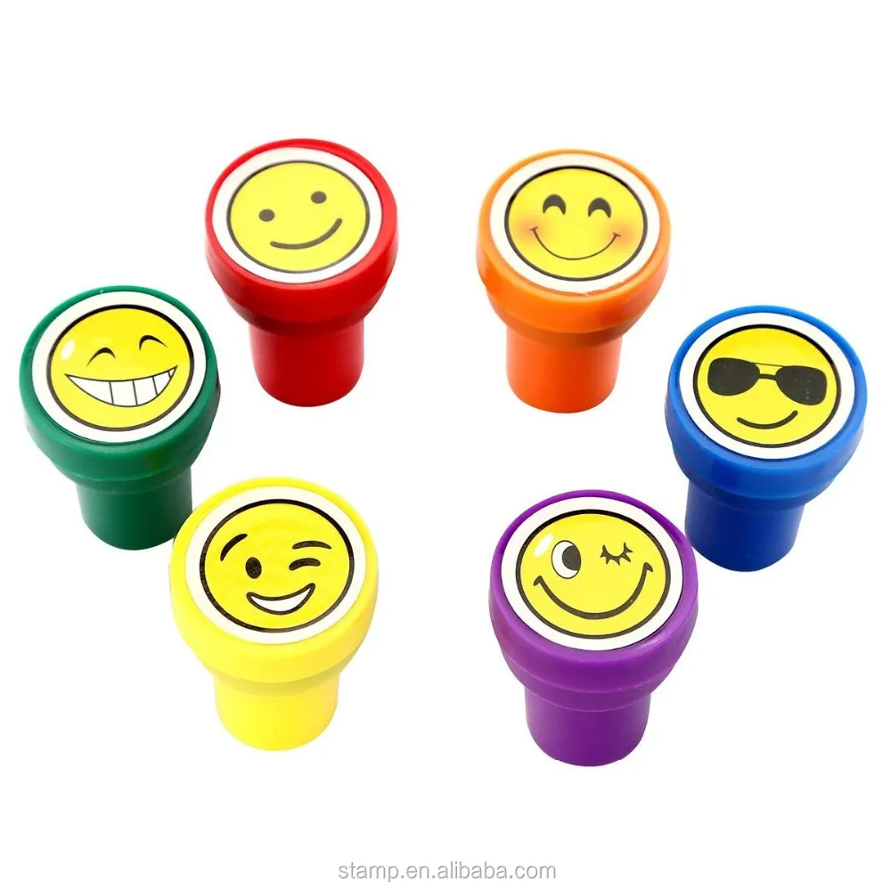 2021 new  teacher stamp digital seal letter stampSelf Inking Stamp Kids toy,self-inking plastic stamp Custom Cute Stamps WZ-4230