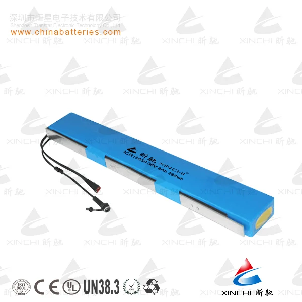 Factory Direct li-ion customised 48v 24v 36v 60v 72v 8Ah 10Ah battery for e-bike electronic scooter with BMS and charger