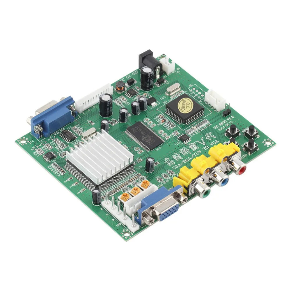 Arcade Game RGB/CGA/EGA/YUV to VGA HD Video Converter Board HD9800/GBS8200