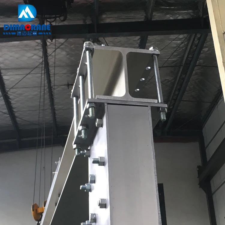 latest design aluminum alloy with largest span 8m 1000 kg 500kg portable mini  gantry crane price