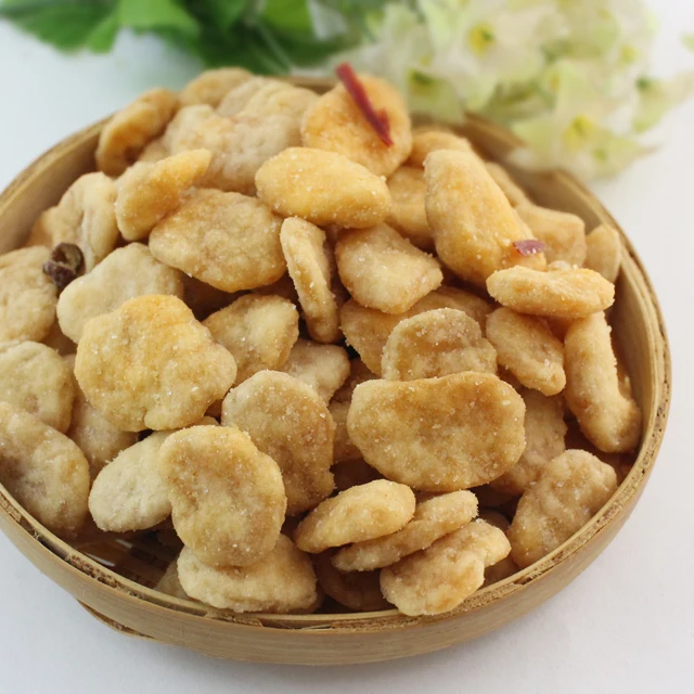 Sichuan chilli coated broad beans fave beans snacks