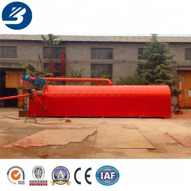 Передовые технологии непрерывного газирования древесины уголь делая машину