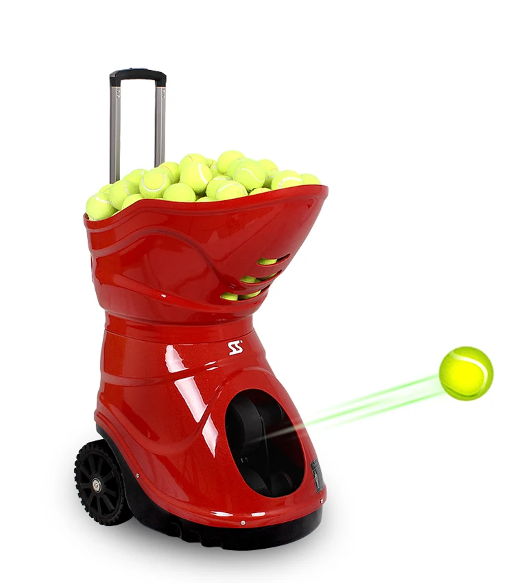 
Hot selling SIBOASI S4015 tennis ball machine with battery tennis ball machine 