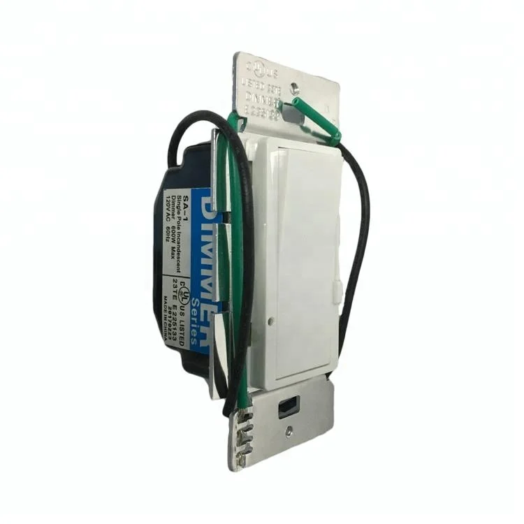 Shanghai Linsky American standard 120V 60HZ 600W AC Power Single Pole Incandescent Dimmer Switch