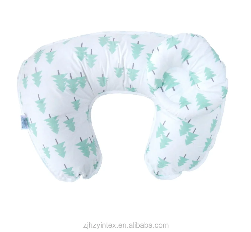 Colorful Cute Image Printed Maternity U Shaped Baby Feeding Nursing Pillow and Positioner