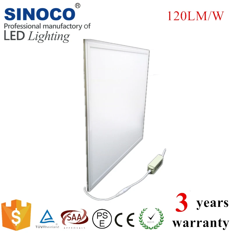 Ультратонкая светодиодная панель высокой мощности TUV SAA PSE 42 Вт 36 600x600