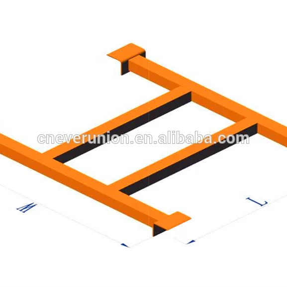 Pallet Rack System with Pallet Support Bar