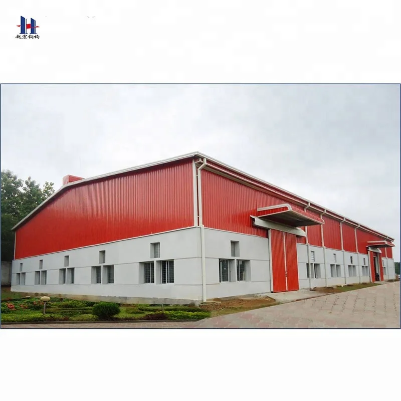 Light Metal Building Prefabricated Industrial Steel Structure Warehouse and workshop factory