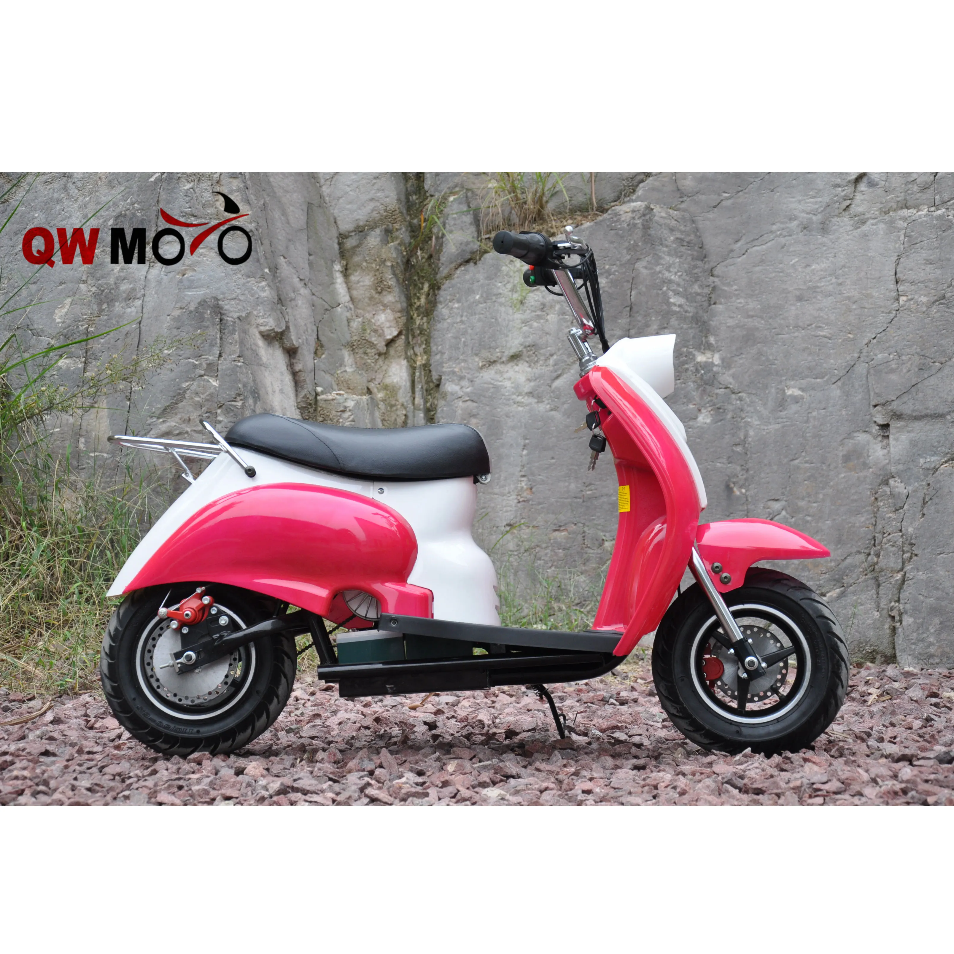 QWMOTO new 350w mini electric scooter high quality motorcycles electric baby toy motos for kids