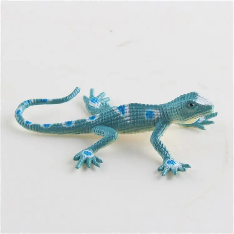 Factory Price Wholesale Exquisite PVC Animal Small Figurines Interesting Personalized Lizard Animal Toy