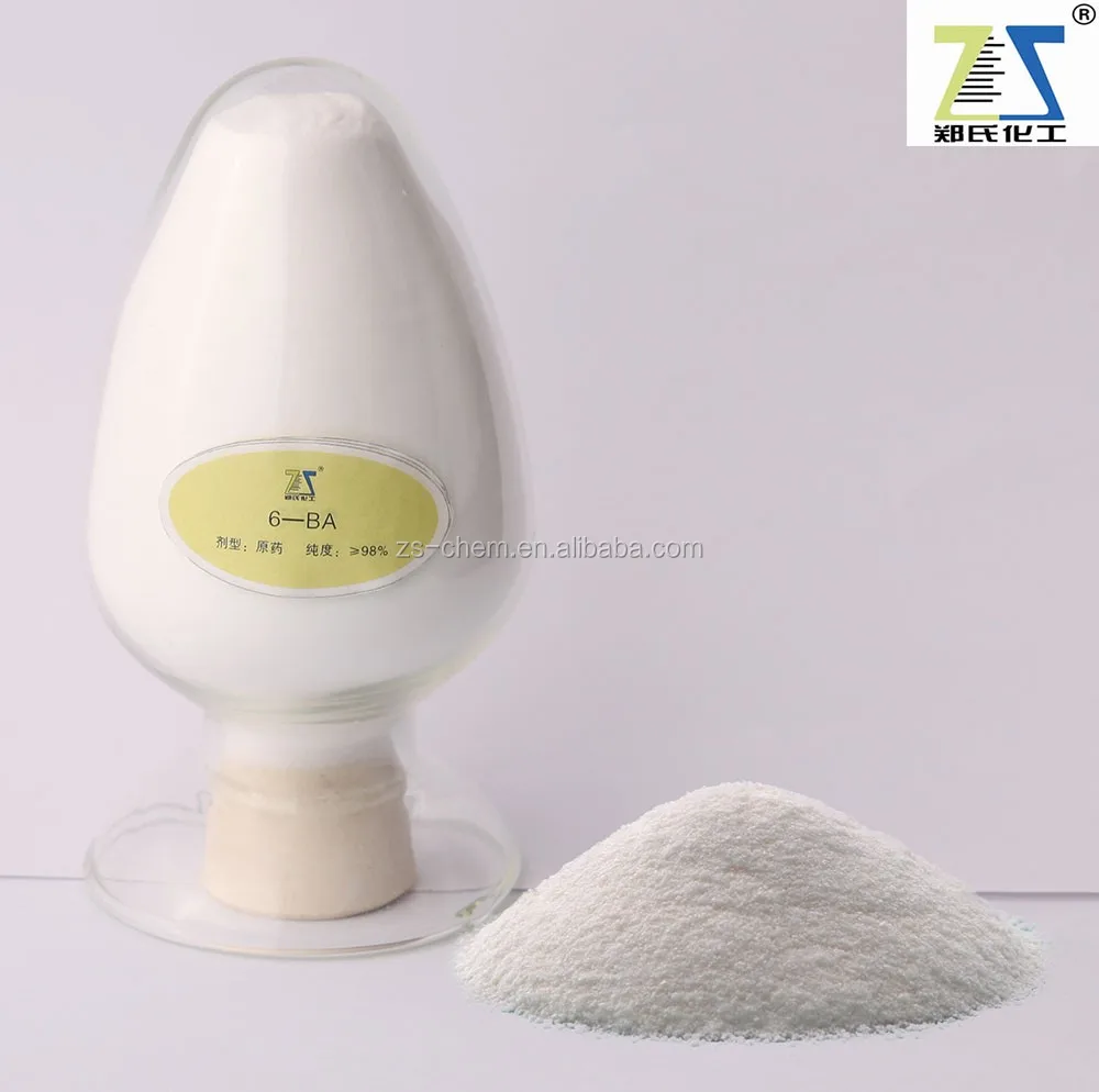 Manufacturer raw hormone powders 6-ba tech 6-ba(6-benzylamino purine) 98%TC
