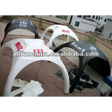 4 tents top view