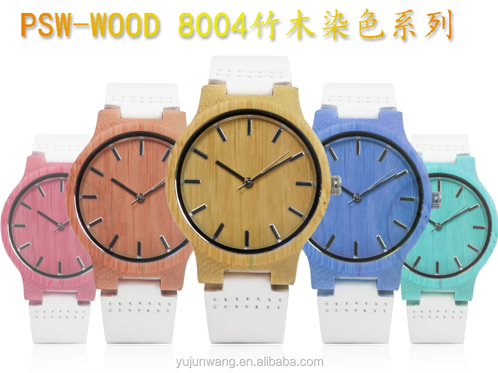 Shop For Watches Online Reloj De Madera Unisex Reloj Bambu Mens Style Leather Watch Bamboo
