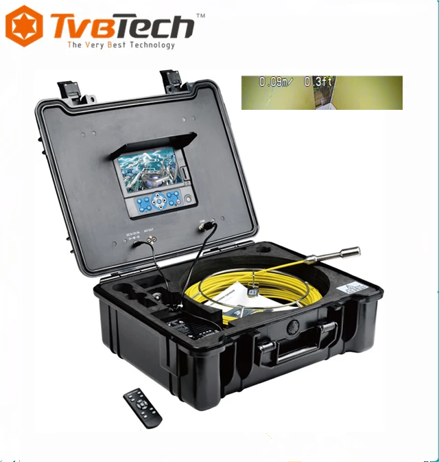 plumbing testing and video borescope camera industrial endoscope for sanitary sewer system