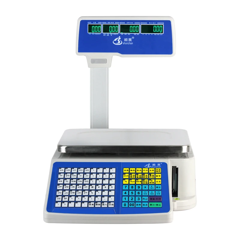 Barcode Label Printing Scale Digital Invoice Printing Scale
