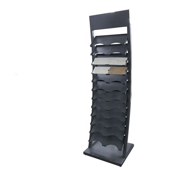 metal simple tile display rack