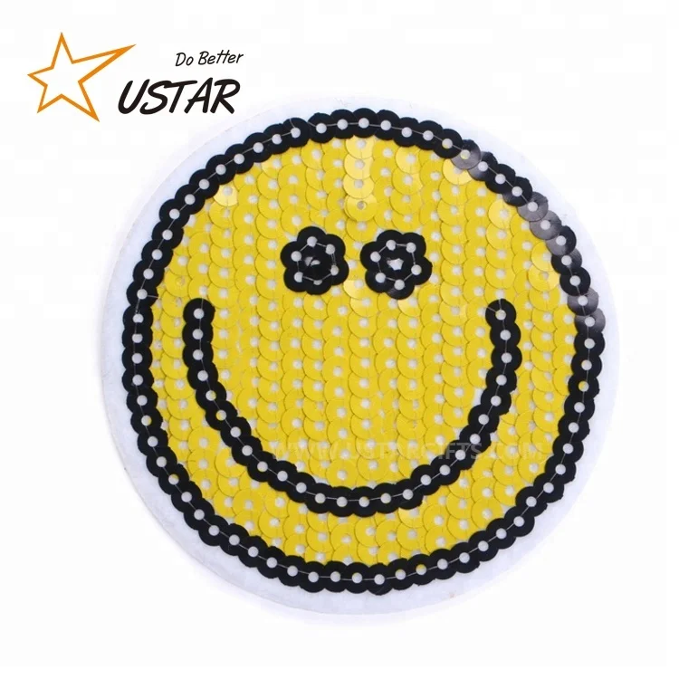 
Cheap Cartoon Reversible Sequined Patch Iron On Embroidery Patches For Sale 