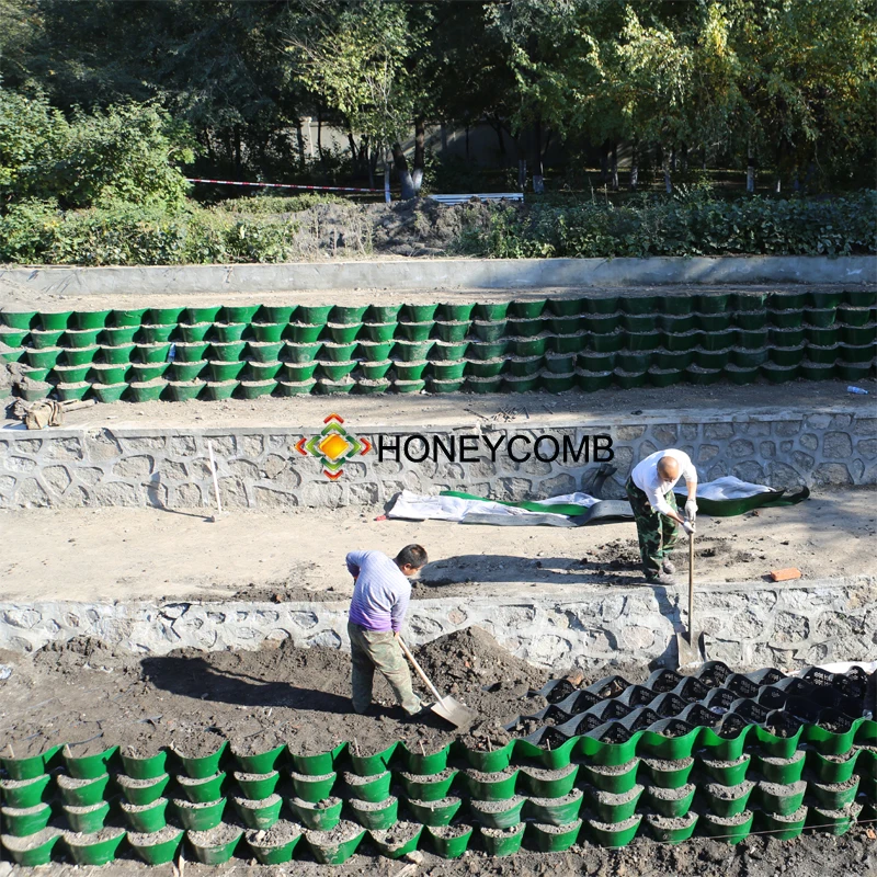 Защита склона Пластик HDPE geocell fiyat