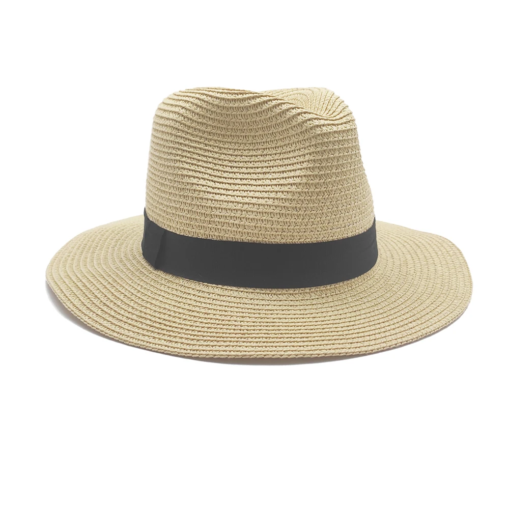 wholesale classic western knot ribbon chapeau panama for couple summer