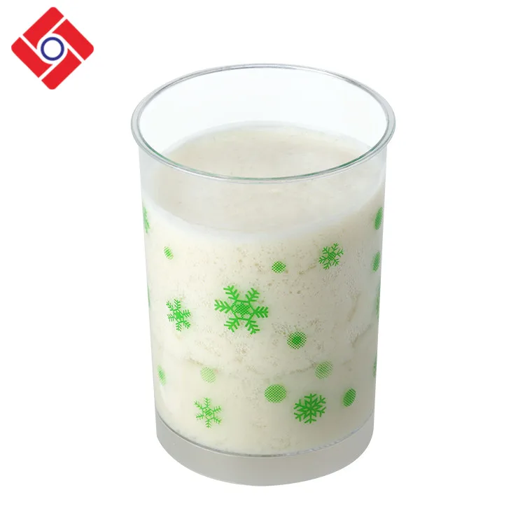 Disposable factory direct wholesale transparent raw material hard plastic dessert cup with lid