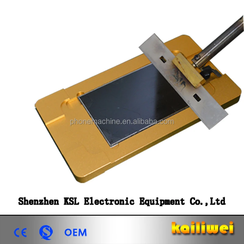 Factory Price Mobile Phone LCD Screen Repair Tool LOCA OCAUV Glue Removing Align Mold for Iphone