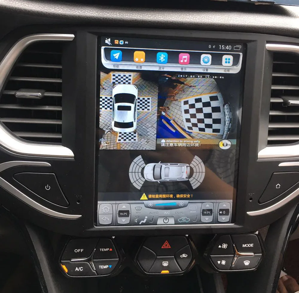 DV360 2D 720P 360 система автомобильной камеры с видом птицы AVM