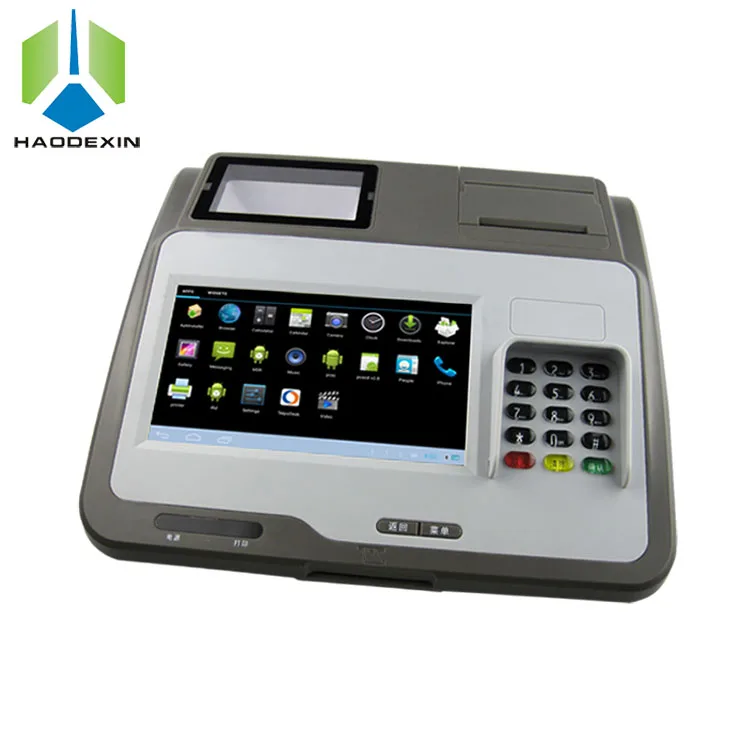 Automatical paper cutting, wireless routing wireless POS terminal with printer GC-039D