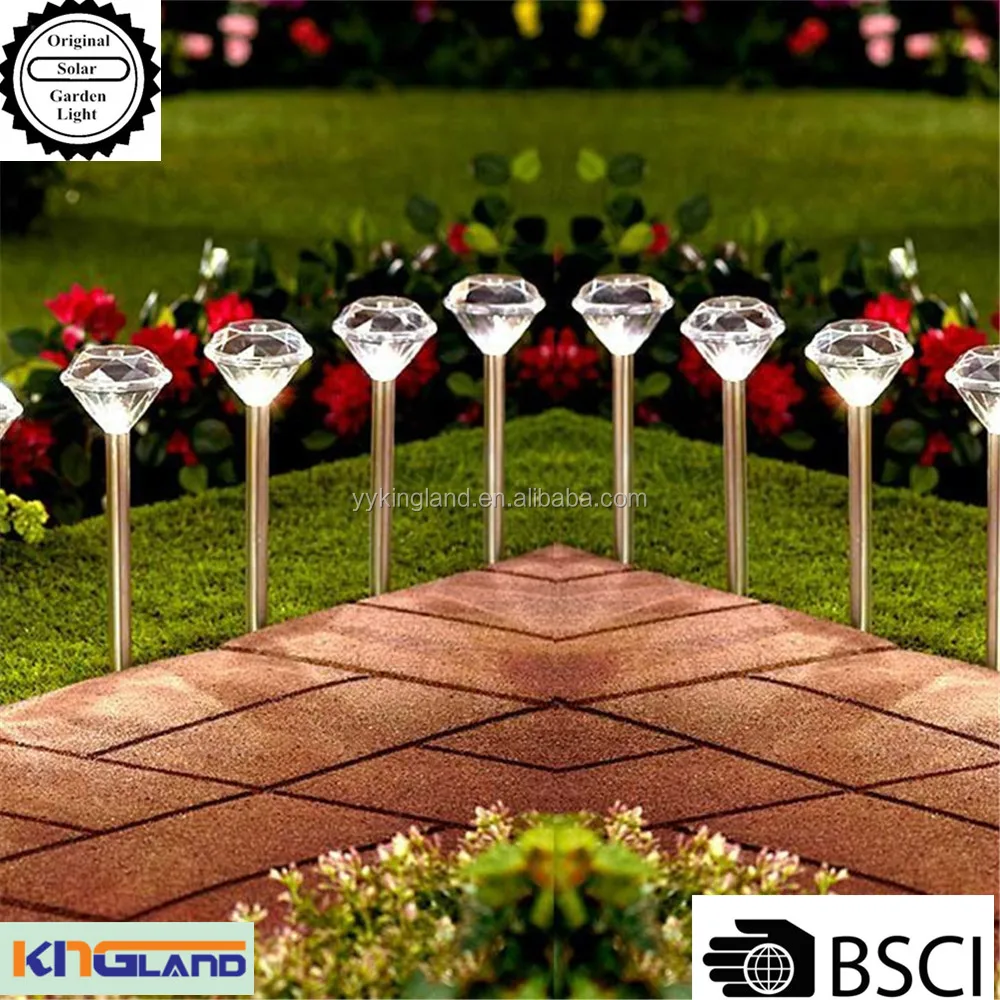 
Waterproof Outdoor New Plastic Led Mini Solar Garden Lights 