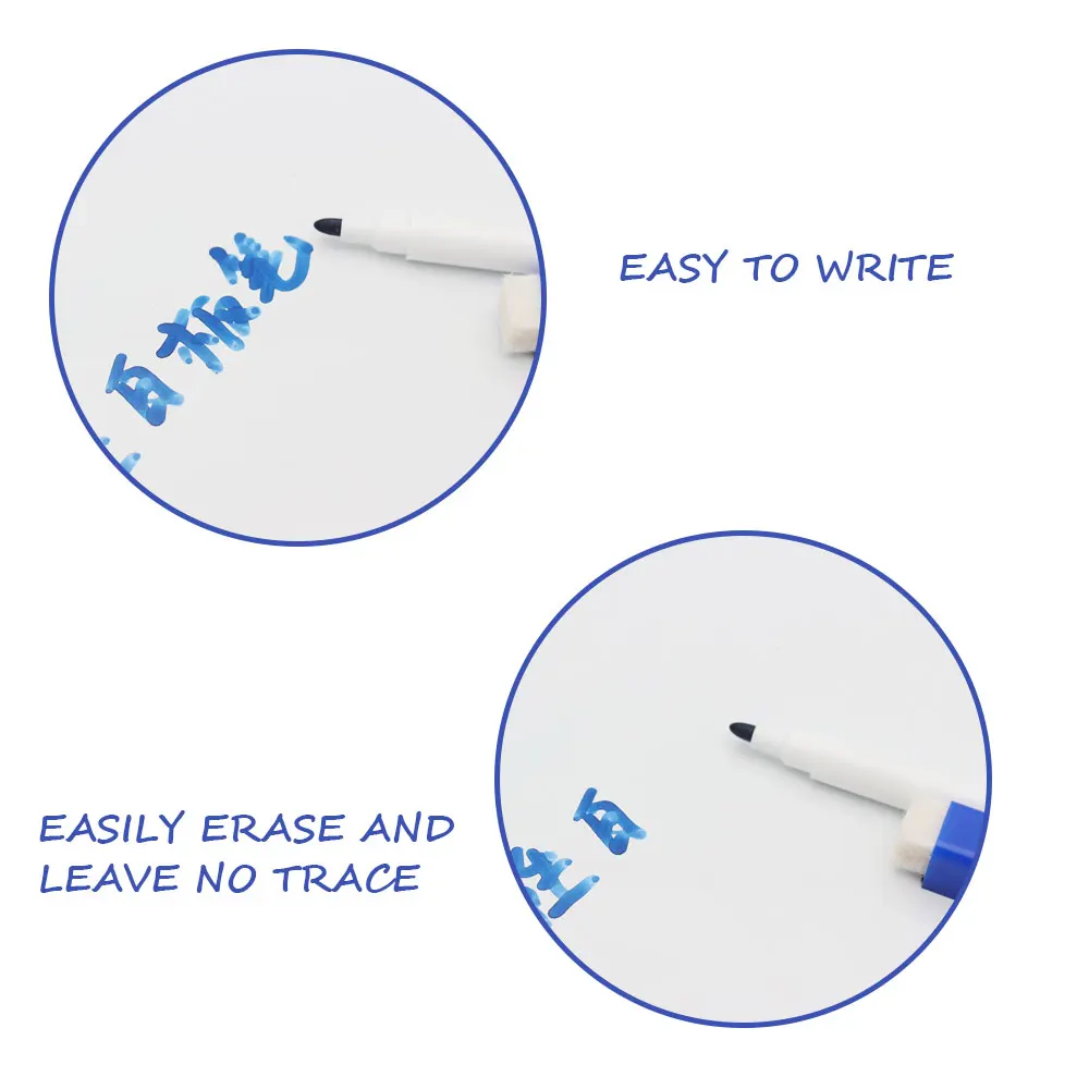 8 Pcs Colorful Whiteboard Marker Pen with Magnet,gleece Eraser,high Quality