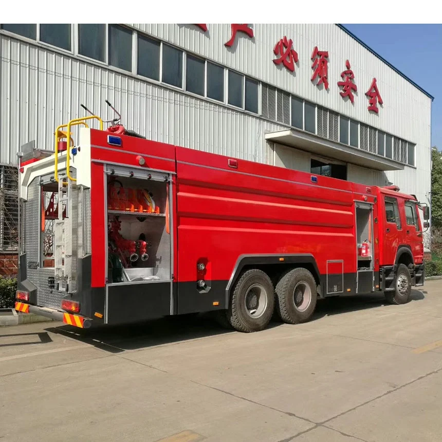 16000Liters HOWO 6X4 fire fighting truck, water tanker fire truck for sales